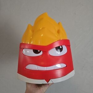 Disney Pixar Anger Emotion Inside Out 2 Fire Light Up Popcorn Bucket